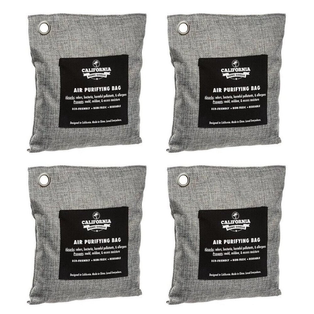 CALIFORNIA 4 X 200 BAMBOO CHARCOAL PURIFYING BAGS